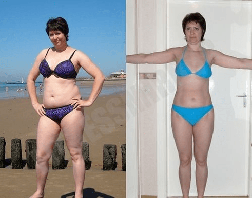 El resultado de la pérdida de peso con Keto Diet